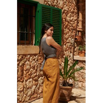 Manufacturer Customized|Fashion Cotton & Linen Pants|Cotton & Linen Blend|Fashionable & Comfortable