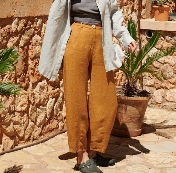 Manufacturer Customized|Fashion Cotton & Linen Pants|Cotton & Linen Blend|Fashionable & Comfortable