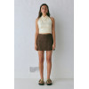 Fast customization|Linen Ultra Short Skirt|Cotton and linen blend|Fashionable and comfortable|Factory proofing