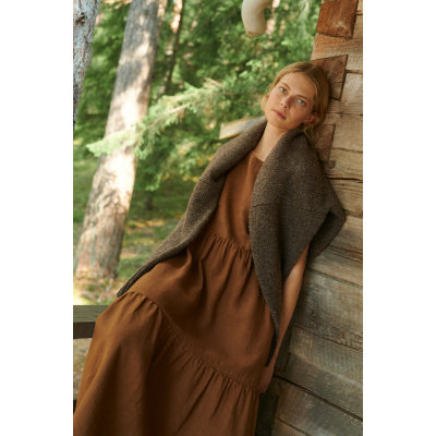 Manufacturer|Linen Extra Long Skirt|Cotton & Linen Blend|Customized Designs