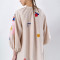 Customized Unique Design|Linen Embroidered Dress|Cotton & Linen Blend|Garment Manufacturer