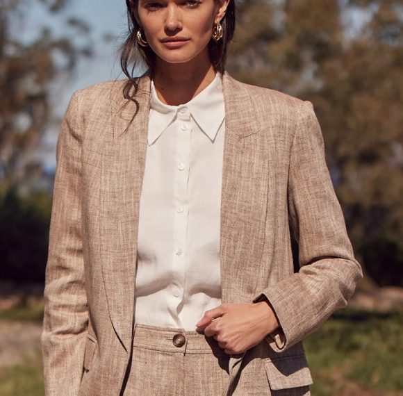Custom New Linen Cotton Casual Blazer Jacket Manufacturer | Linenwind