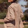 Custom New Linen Cotton Casual Blazer Jacket Manufacturer | Linenwind