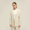 Custom Designed Mid Length Linen Cotton Casual Blazer Manufacturer | Linenwind