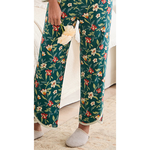 Customized cotton linen printed pants Manufacturer | Linenwind