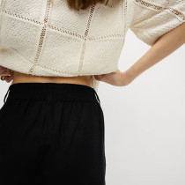 Custom Wide Leg Cropped Linen Pants Manufacturers | Linenwind