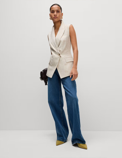 Customized Linen Blend Vest Manufacturer | Linenwind