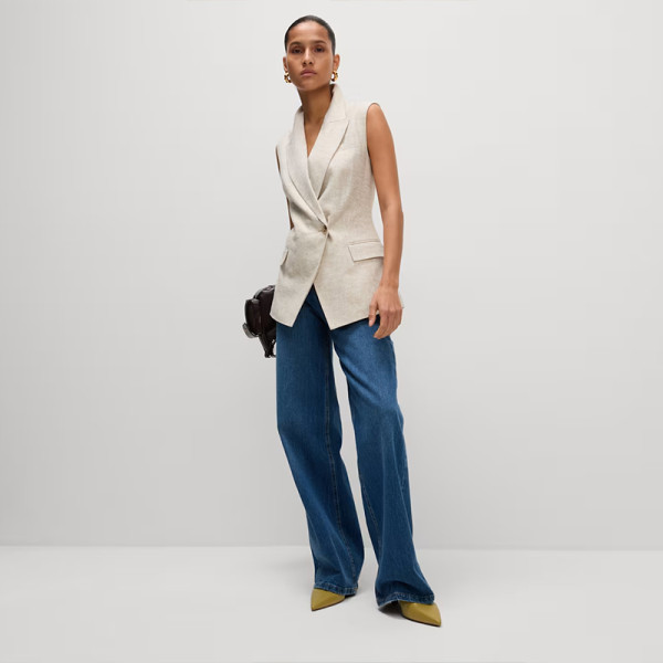 Custom Blended Linen Vest Manufacturers | Linenwind