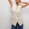 Customized Linen Blend Vest Manufacturer | Linenwind
