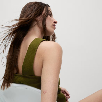 Custom Square Neck Linen Camisole Manufacturer | Linenwind