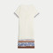 Customized Cotton and Linen Ethnic Style Printed V-Neck Mid-Length Dress Manufacturer | Linenwind