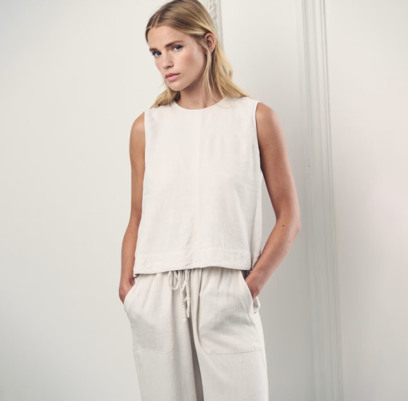 Custom Linen White Vest Manufacturer | Linenwind