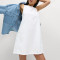 Custom Linen Crew Neck Mini Shift Dress Manufacturers | Linenwind