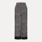 Custom Linen Geometric Wide Leg Pants Manufacturers | Linenwind