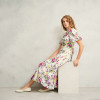 Custom Linen Printed Smock Dress Manufacturer | Linenwind