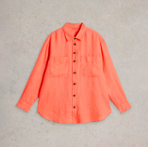 Custom Linen Collar Loose Shirt Manufacturer | Linenwind