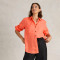 Custom Linen Collar Loose Shirt Manufacturer | Linenwind