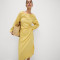 Tailored Linen Side Detail Midi Shift Dress Manufacturer | Linenwind