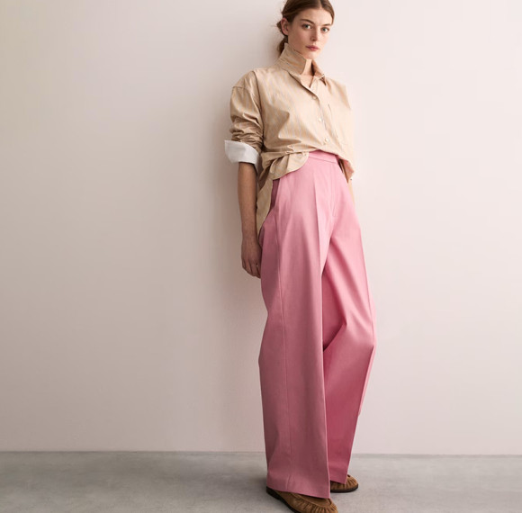 Custom Linen Wide Leg Pants Manufacturer | Linenwind