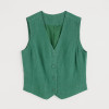 Custom Linen Single Breasted Vest Manufacturer | Linenwind