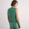 Custom Linen Single Breasted Vest Manufacturer | Linenwind