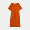 Custom Linen V Neck Midi Dress Manufacturer | Linenwind