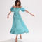 Custom Linen Waist Midi Dress Manufacturer | Linenwind