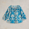 Custom Linen Printed Lace Up Shirt Manufacturers Manufacturer | Linenwind