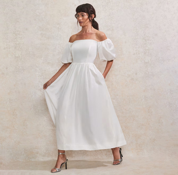 Custom Linen Solid Waist Midi Dress Manufacturers | Linenwind