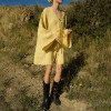 Custom Linen Cardigan Mini Skirt Manufacturer | Linenwind