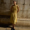 Custom Sleeveless Pleated Round Neck Maxi Dress Manufacturer | Linenwind