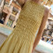 Custom Sleeveless Pleated Round Neck Maxi Dress Manufacturer | Linenwind