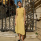Custom Sleeveless Pleated Round Neck Maxi Dress Manufacturer | Linenwind