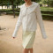 Custom Linen Check Skirt Manufacturer | Linenwind