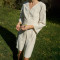 Customized resort cotton and linen blend dress Manufacturer | Linenwind