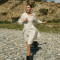 Customized resort cotton and linen blend dress Manufacturer | Linenwind