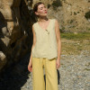 Custom Linen Casual Cardigan Vest Manufacturer | Linenwind