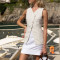 Custom Asymmetrical Linen Vest Manufacturer | Linenwind