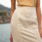 Custom Linen Flared Skirt Manufacturer | Linenwind
