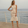 Custom Linen Flared Skirt Manufacturer | Linenwind