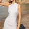 Custom Linen Pencil Dress Manufacturer | Linenwind