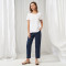 Custom made linen high waisted casual trousers Manufacturer | Linenwind