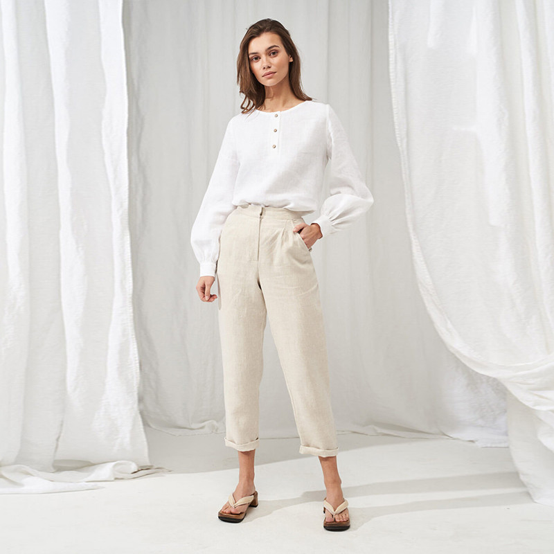 Linen Finishes for Custom Clothing: A Buyer's Guide to Washed, Enzyme and Stone-Washed Linen