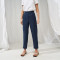 Custom made linen high waisted casual trousers Manufacturer | Linenwind