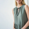 Custom Elegant Sleeveless Linen Dress Manufacturer | Linenwind