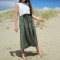 Custom V-neck Linen Crop Vest Manufacturer | Linenwind