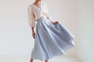 Linen Silk Blend: Adding Luxury Hand Feel to Custom Linen Garments