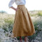 Customized casual linen loose skirt Manufacturer | Linenwind
