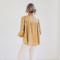 Custom Linen Lantern Sleeve Loose Top Shirt Manufacturer | Linenwind