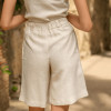 Custom High Waist Linen Shorts Manufacturer | Linenwind